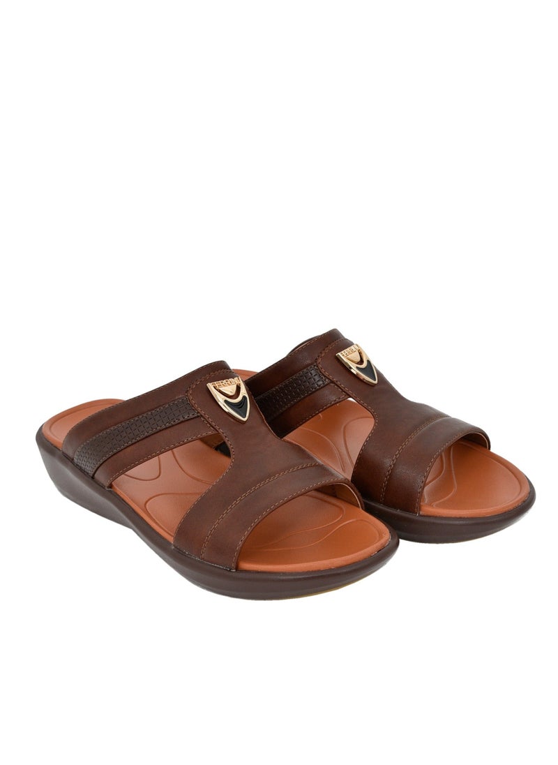 Ferrini - Mens Ferrini Comfortable Slip On Arabic Sandals - Image 1