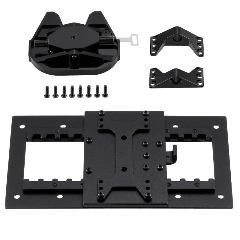 RCLIONS Metal Movable Fifth Wheel Coupler Grinding Discs Plate for 114 Tamiya RC Trailer Car - Image 3
