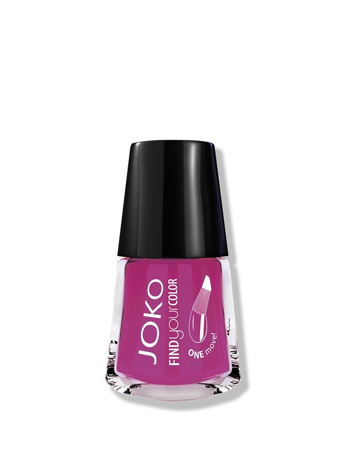 جوكو طلاء أظافر نسائي سريع الجفاف لا يسبب الحساسية، لون فوشيا