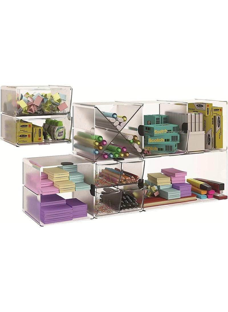 Deflecto deflecto 350501 Desk Cube Double Cube 12 x 6 x 6  - Image 3
