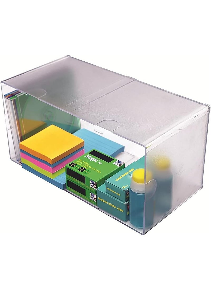 Deflecto deflecto 350501 Desk Cube Double Cube 12 x 6 x 6  - Image 4