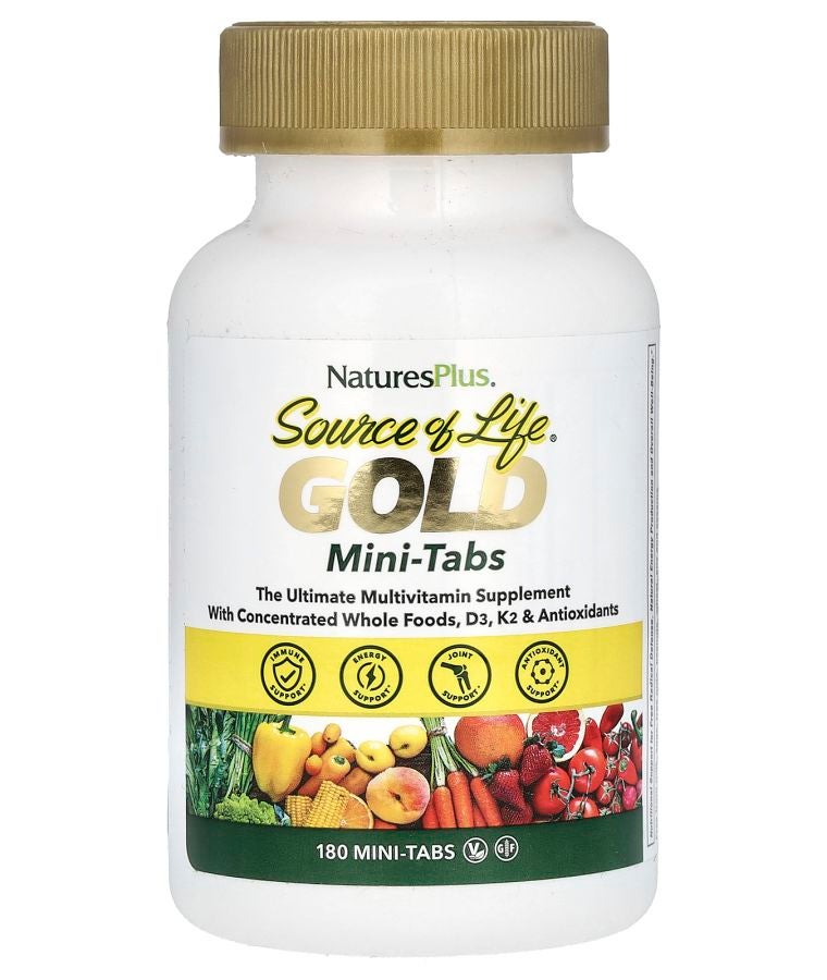 Source of Life® Gold The Ultimate Multivitamin Supplement 180 Mini-Tabs