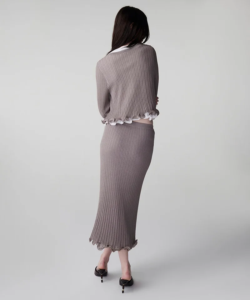Ipekyol  Layered Knit Skirt for Women | Best Price UAE