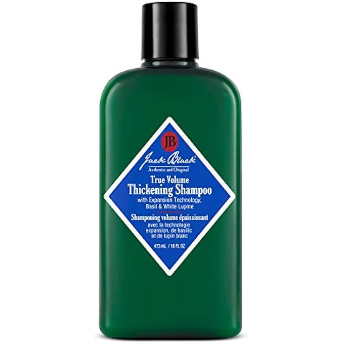 Jack Black TRUE VOLUME THICKENING SHAMPOO, 16 FL OZ (PACK OF 1) - Image 1