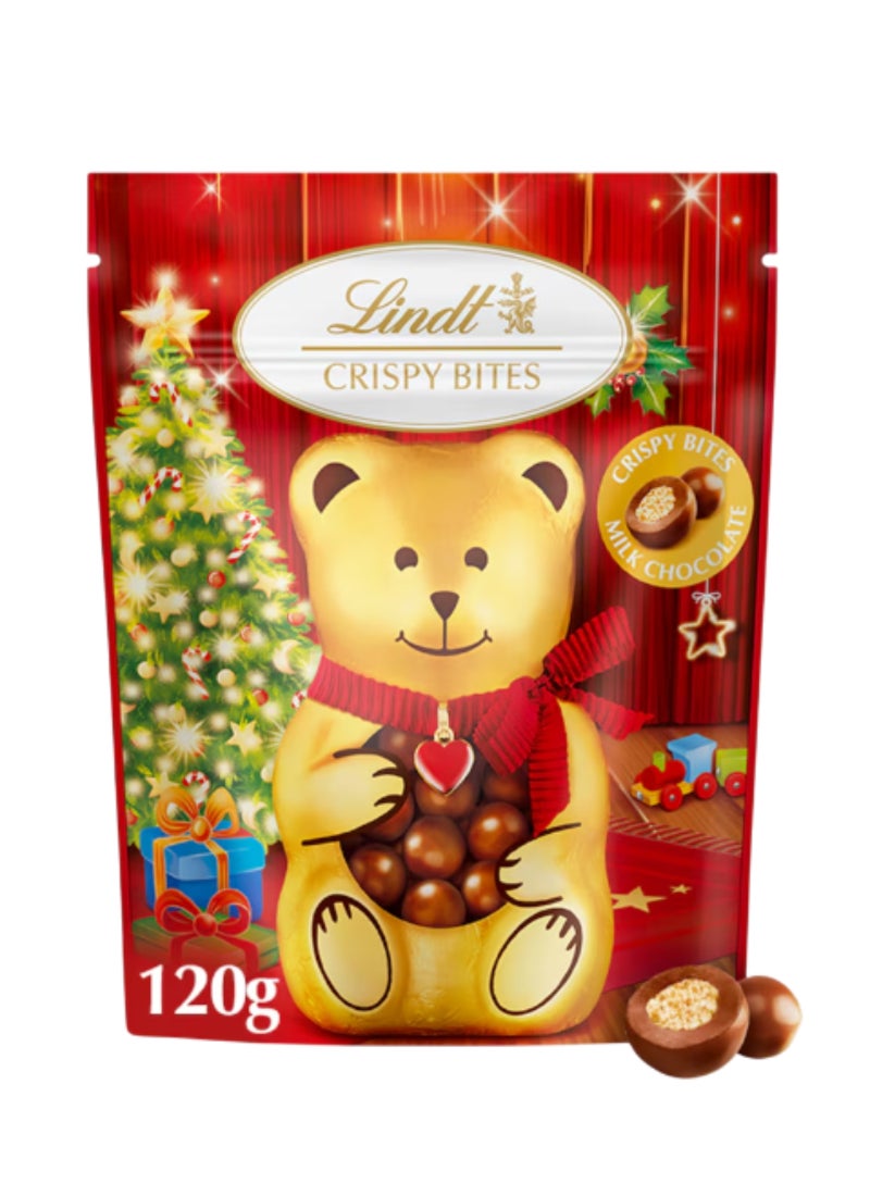 Lindt Teddy Crispy Bites Pouch 120g - Image 1