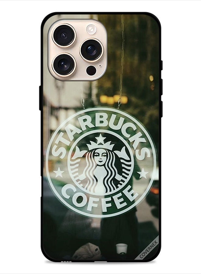 Covernex Apple iPhone 16 Pro Protective Case Cover Starbucks Coffee Lover - Image 1