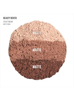KAJA Beauty Bento Collection - Bouncy Eyeshadow Trio | Burnt Sandy Brown Tones, Travel Size, 13 Velvet Dream, 2019 Allure Best of Beauty Award, 0.03 Oz  - Image 3