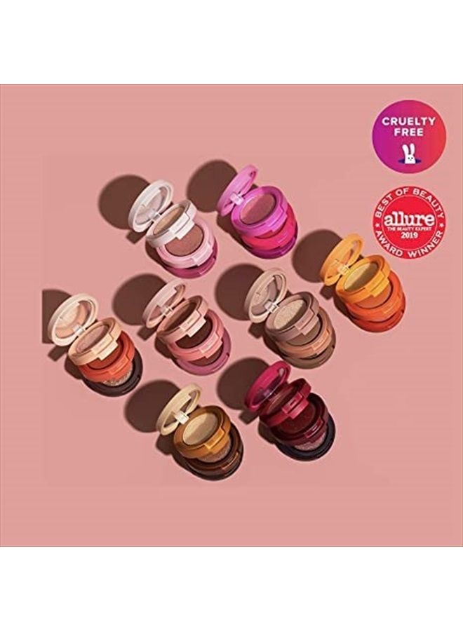 Beauty Bento Collection - Bouncy Eyeshadow Trio | Burnt Sandy Brown Tones, Travel Size, 13 Velvet Dream, 2019 Allure Best of Beauty Award, 0.03 Oz