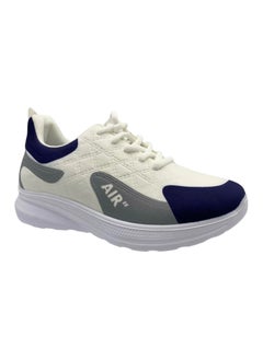 Off White/Navy Blue/Grey