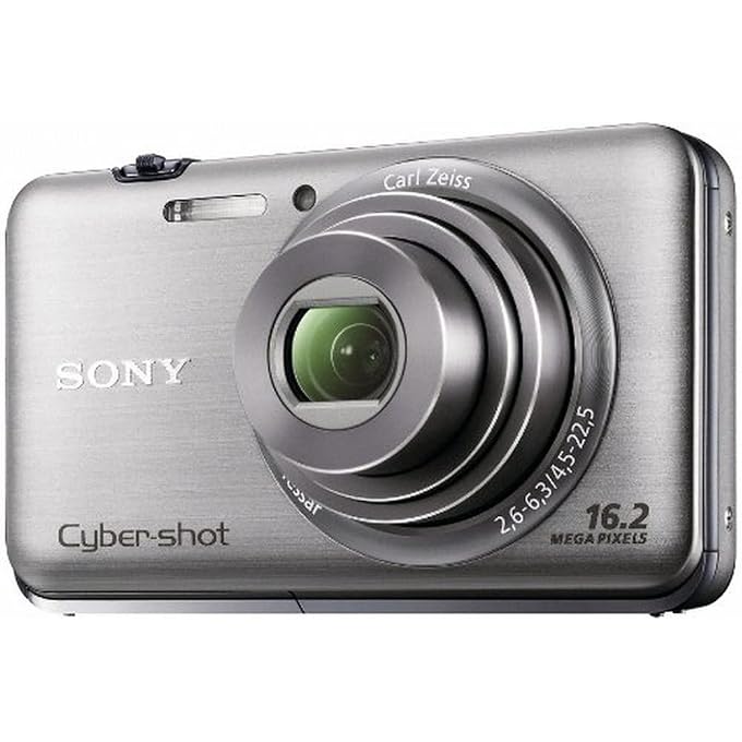 Sony Cyber-Shot DSC-WX9 16.2 MP Exmor R CMOS Digital Still Camera with Carl Zeiss Vario-Tessar 5x Wide-Angle Optical Zoom Lens and Full HD 1080/60i Video (Silver) - Image 1