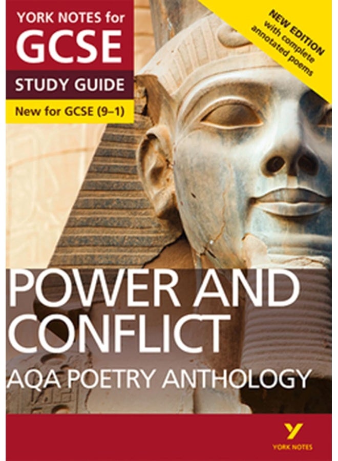 AQA Poetry Anthology - Power and Conflict: York Notes for GCSE everything you need to catch up, study and prepare for and 2023 and 2024 exams and assessments - Image 1