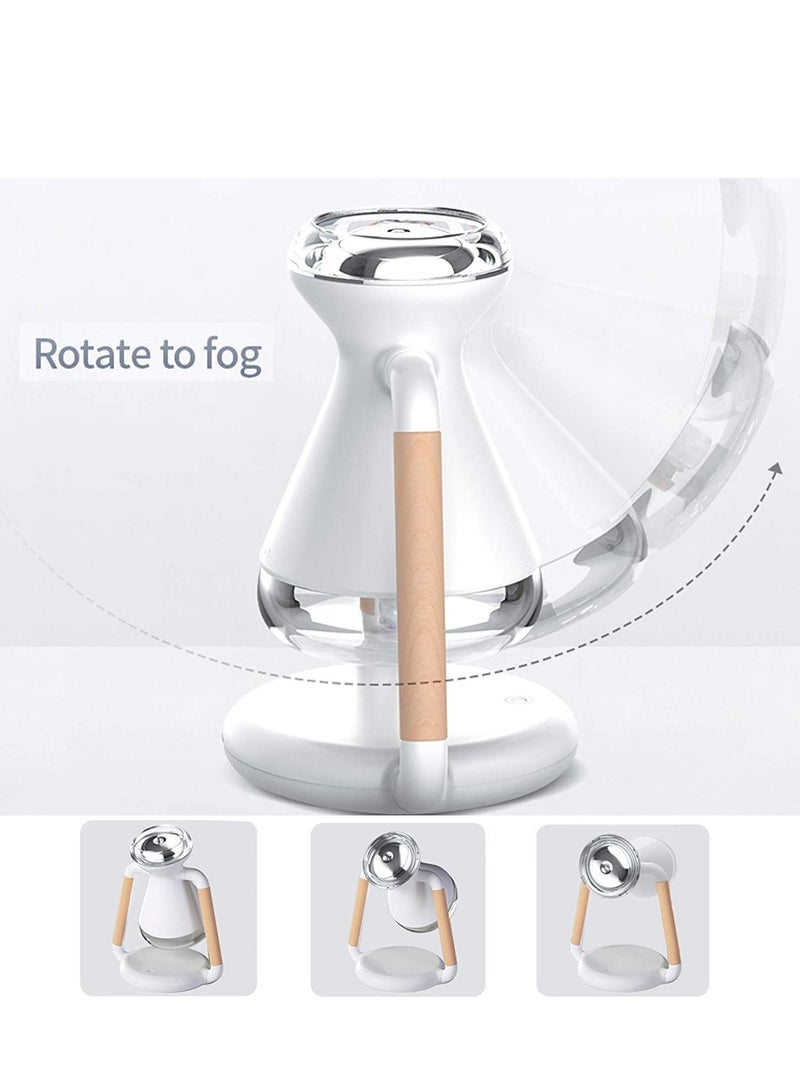 Rock Pow 230ml Mini Air Humidifier with Wireless Mobile Phone Charging  - Image 5