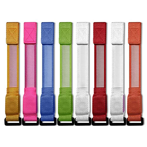 M.best 8pcs LED Light Up Bracelets Glow Flashing Wristbands Glow in The Dark Party Supplies for Wedding, Raves, Concert, Camping,Sporting Events, Party - Image 4