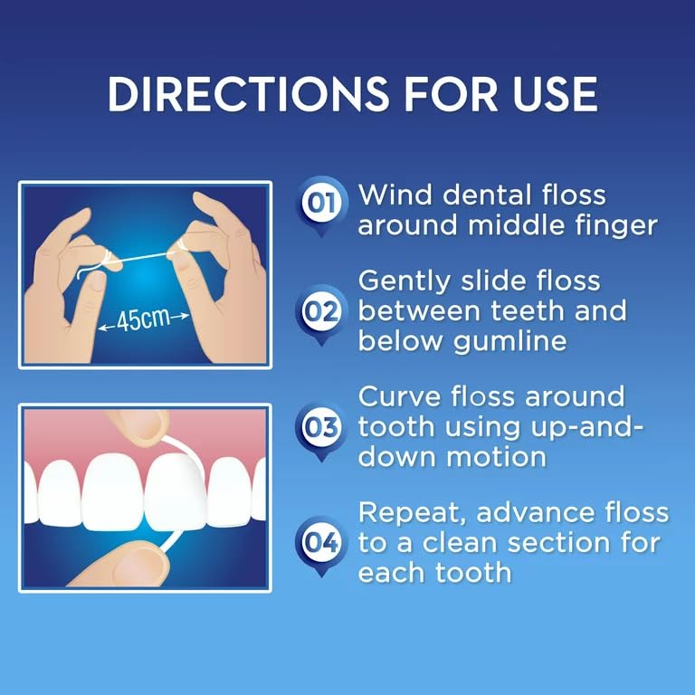 Oral-B OralB Super Floss PreCut Mint StrandsThreaders 50 Count per Pack Pack of 12 - Image 3