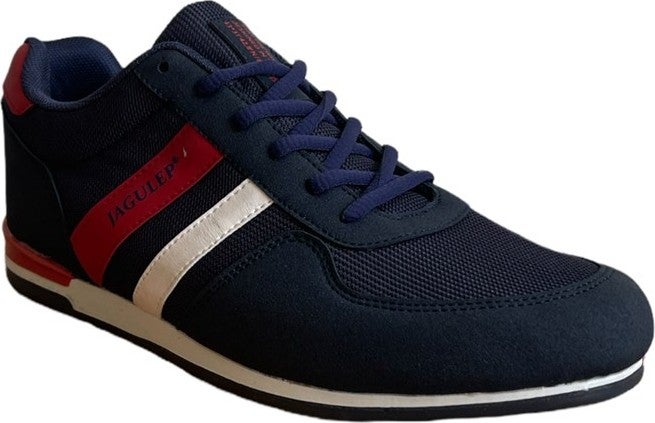 Liger Navy Blue-Red Men's Sports Shoes  - Image 2