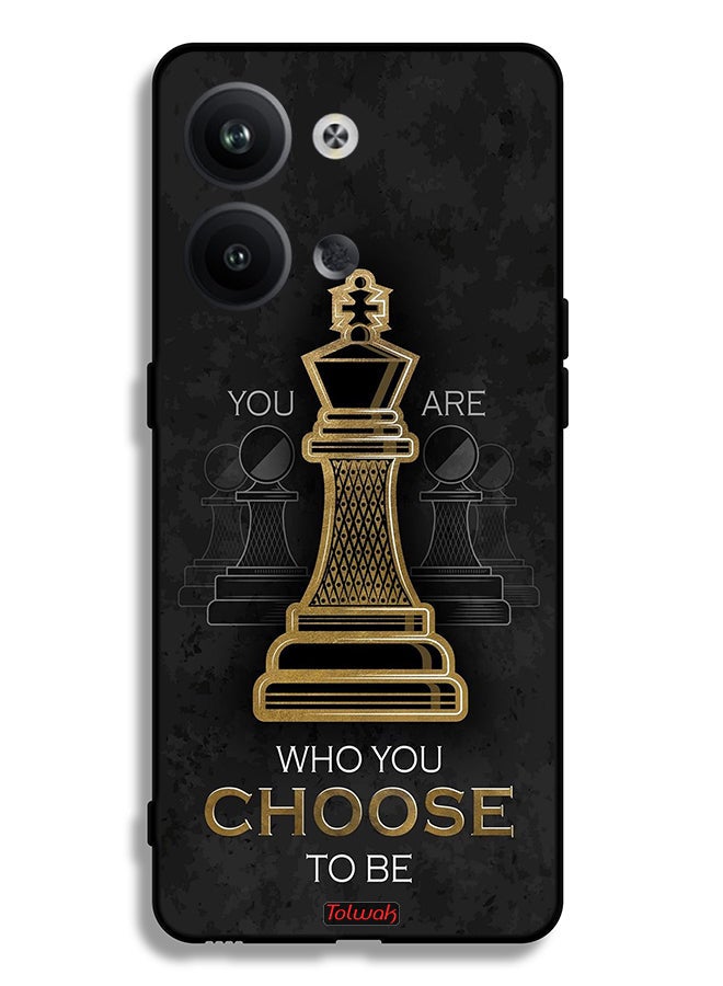 Tolwak Oppo Reno9 Pro 5G Protective Case Cover You Are Who You Choose To Be - Image 2