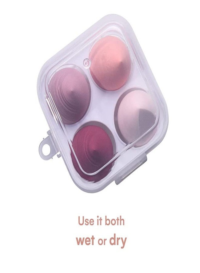 RECTYO GALLERY 4 PCS Makeup Sponge Beauty Blender Set (4pcs) - Makeup Blending Sponges - Soft Beauty Foundation Sponge for Flawless Cream, Powder & Liquid Application - Applicator Sponge - Image 2