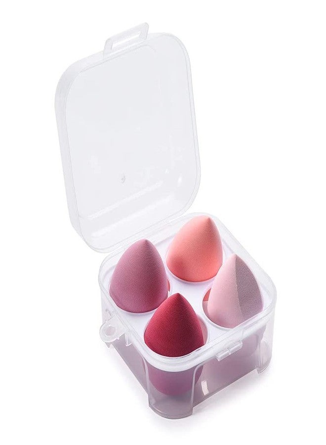 RECTYO GALLERY 4 PCS Makeup Sponge Beauty Blender Set (4pcs) - Makeup Blending Sponges - Soft Beauty Foundation Sponge for Flawless Cream, Powder & Liquid Application - Applicator Sponge - Image 1