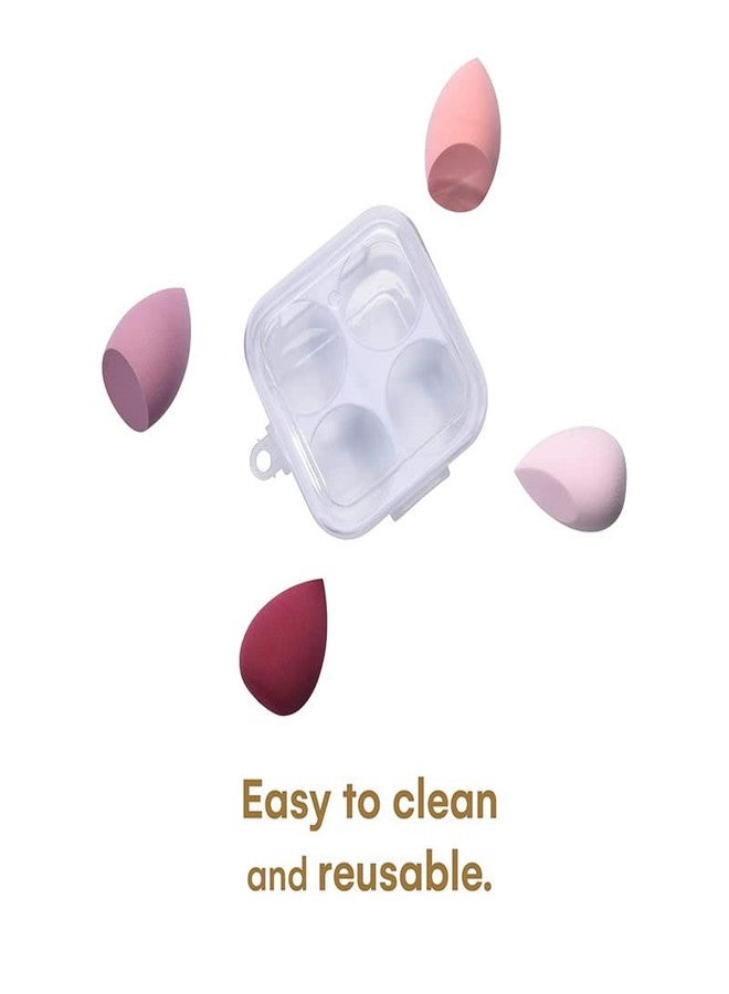 RECTYO GALLERY 4 PCS Makeup Sponge Beauty Blender Set (4pcs) - Makeup Blending Sponges - Soft Beauty Foundation Sponge for Flawless Cream, Powder & Liquid Application - Applicator Sponge - Image 3