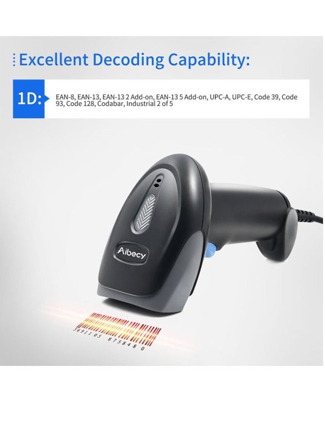 Aibecy Handheld Wireless Barcode Scanner - Image 5