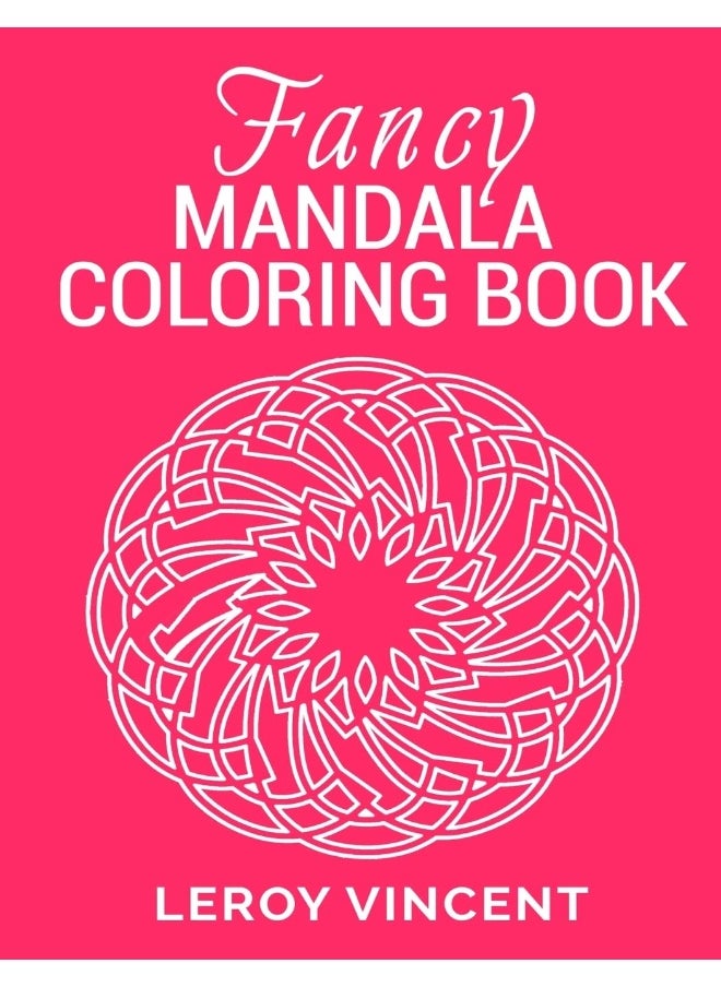 Fancy Mandala Coloring Book  - Image 1