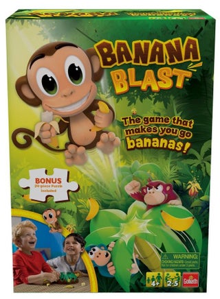 Banana Blast Pull The Bananas Until The Monkey Jumps Game Includes A Fun Colorful 24Pc Puzzle, Green - pzsku/Z520DD4CCCFF14A48F63BZ/45/_/1680517946/4bbbe14a-26a3-4c21-85ae-87657dd74ea7