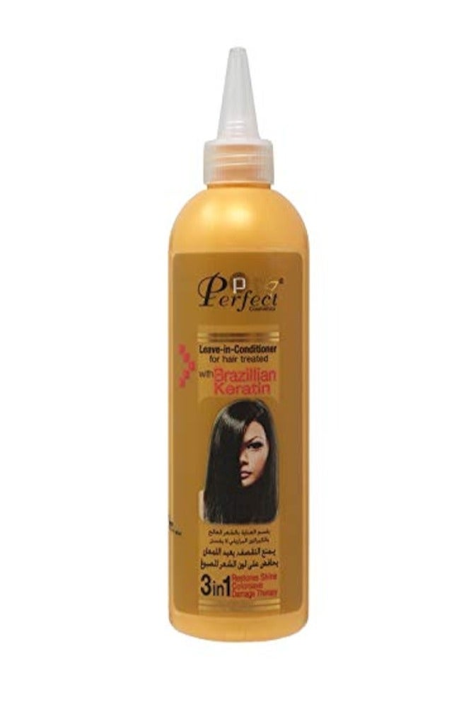 Perfect Leave-in Conditioner For Hair Treated With Brazilian Keratin