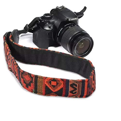 SYGA 1 Piece Orange Coloured DSLR Camera Shoulder Strap - Image 2