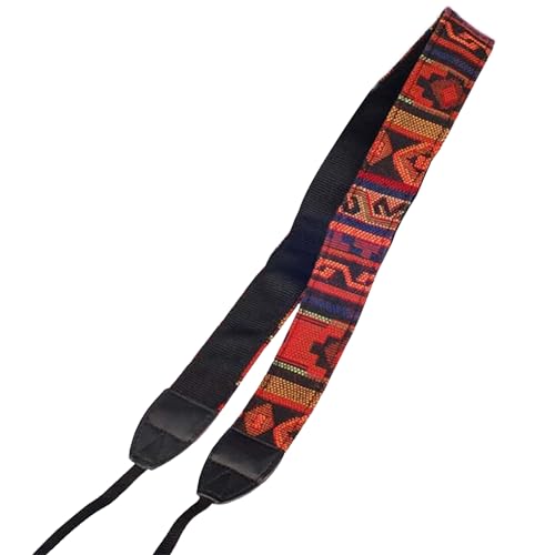 SYGA 1 Piece Orange Coloured DSLR Camera Shoulder Strap - Image 1