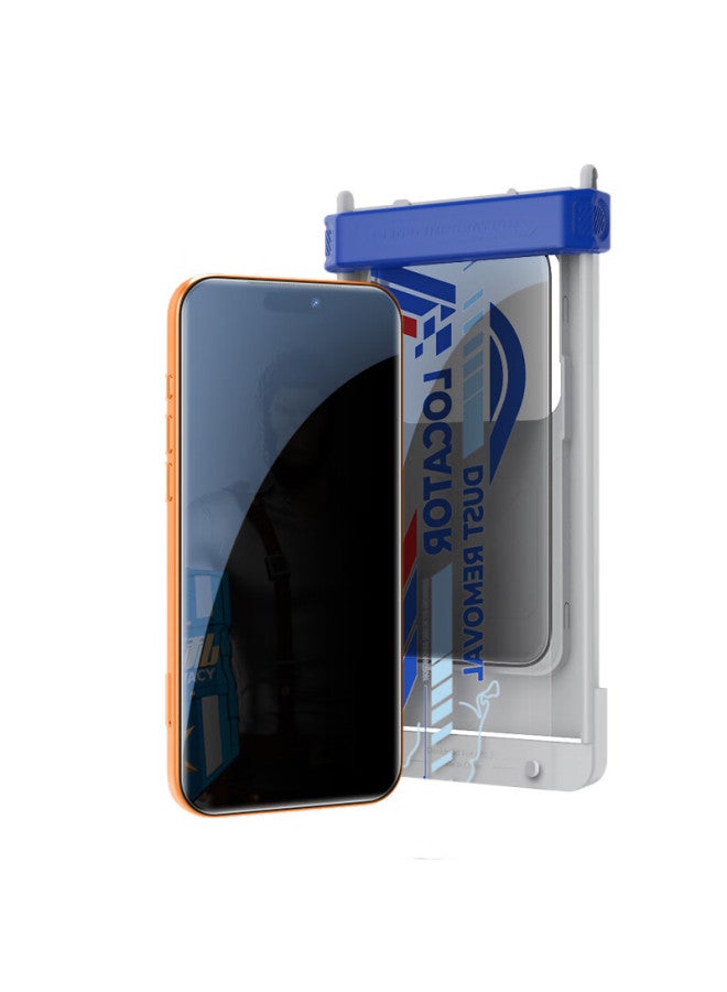 Blueo Tempered Glass Screen Protector For Iphone 17 Pro Max, Ar Anti-glare 28° Privacy, Dust-free, Drop-resistant, Anti-fingerprint Phone Screen Protector Film