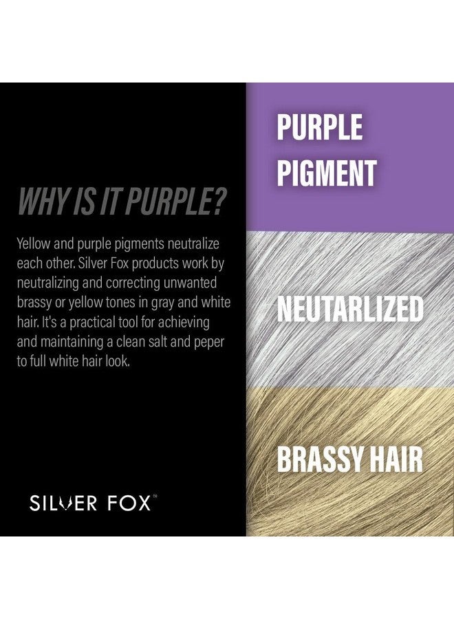 Godefroy Silver Fox Beard and Scalp Shampoo Gray Reducing Beard Wash Removes Brassy Tones Moisturize & Nourish Beard & Scalp For Men - Image 5