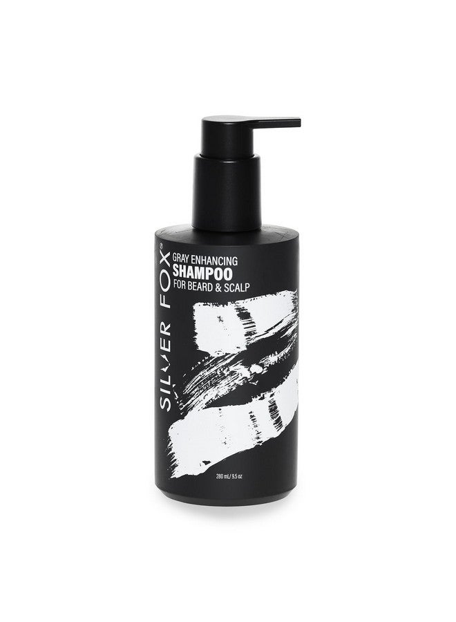 Godefroy Silver Fox Beard and Scalp Shampoo Gray Reducing Beard Wash Removes Brassy Tones Moisturize & Nourish Beard & Scalp For Men - Image 1