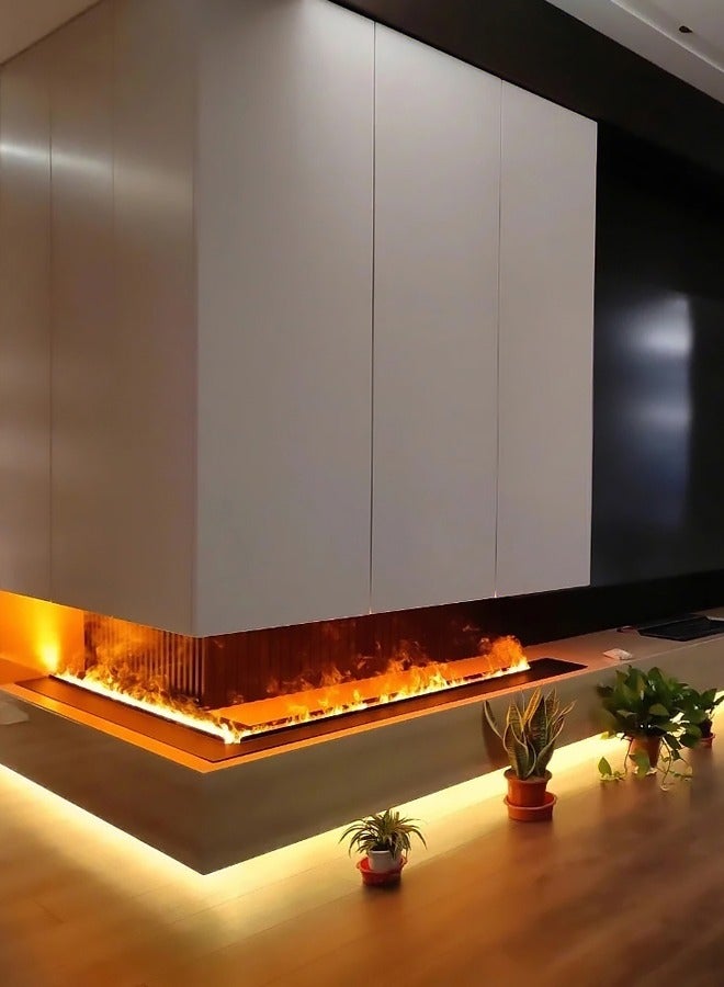 مدفأة بخارية ذكية ثلاثية الأبعاد تعمل بالبخار، مدفأة كهربائية - Image 1