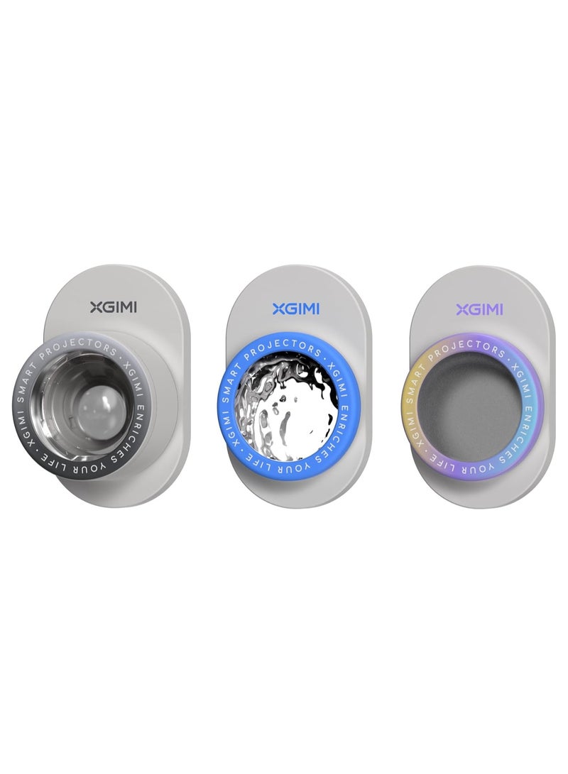 XGIMI Magnetic Creative Filters for XGIMI Mogo 4 Series | For Ambient & Immersive Experience w/ Quick Snap-On Assembly, With Built-in Ambient Music, Wave Gesture Control - 3 pack  - Image 1