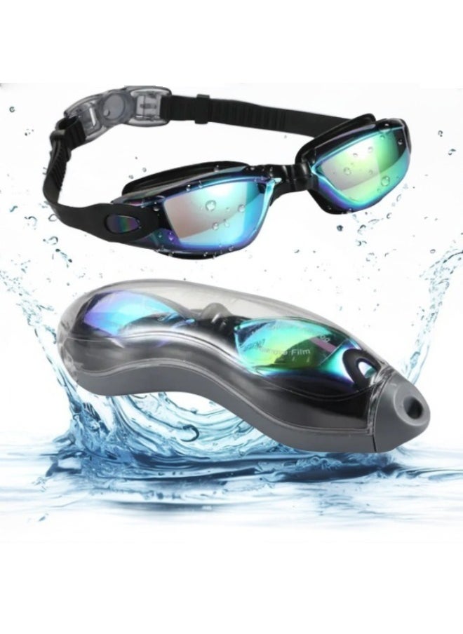 Super ZYouth Anti-Fog Swimming Goggles - Goggle Set, Earplugs, Nose Clip, Leak-Proof Goggles , Waterproof goggles Resistance UV Suitable for Swimming Lover  - Image 1
