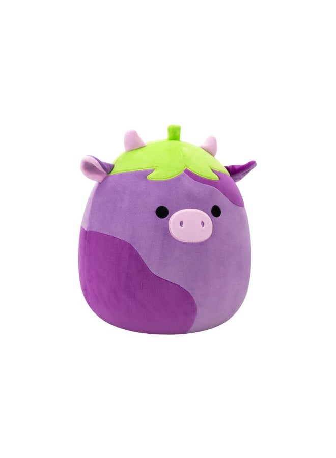 Squishmallows SQCR - Medium Plush (12" Squishmallows) (Frederick - Eggplant Cow) - Image 5