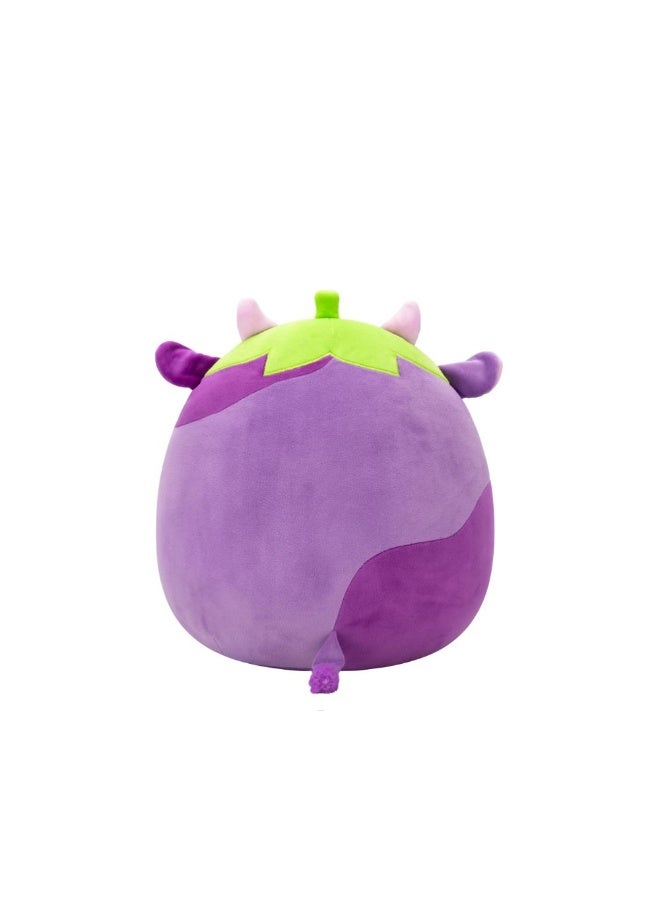 Squishmallows SQCR - Medium Plush (12" Squishmallows) (Frederick - Eggplant Cow) - Image 4