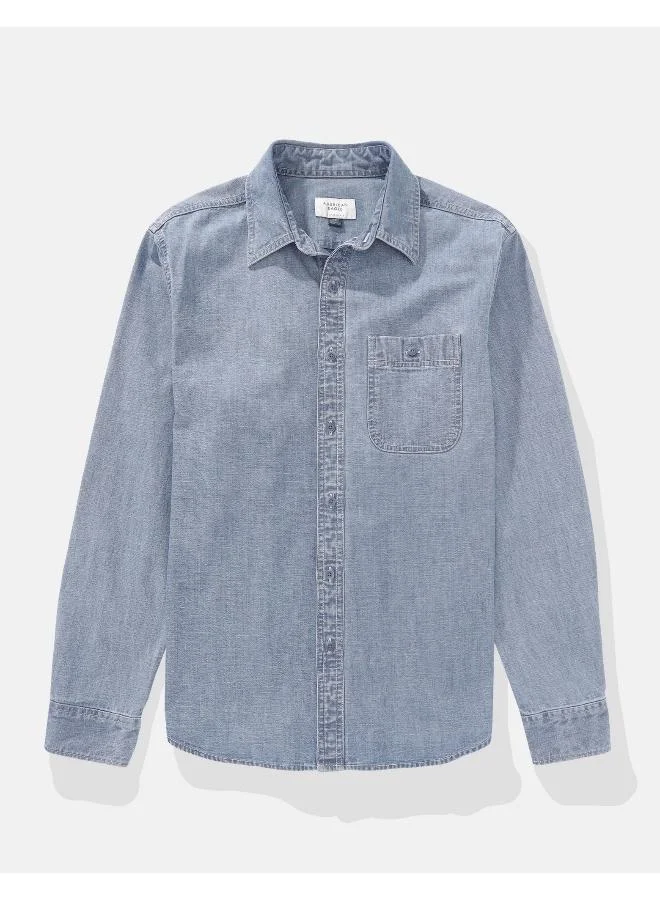 امريكان ايجل AE Denim Button-Up Shirt