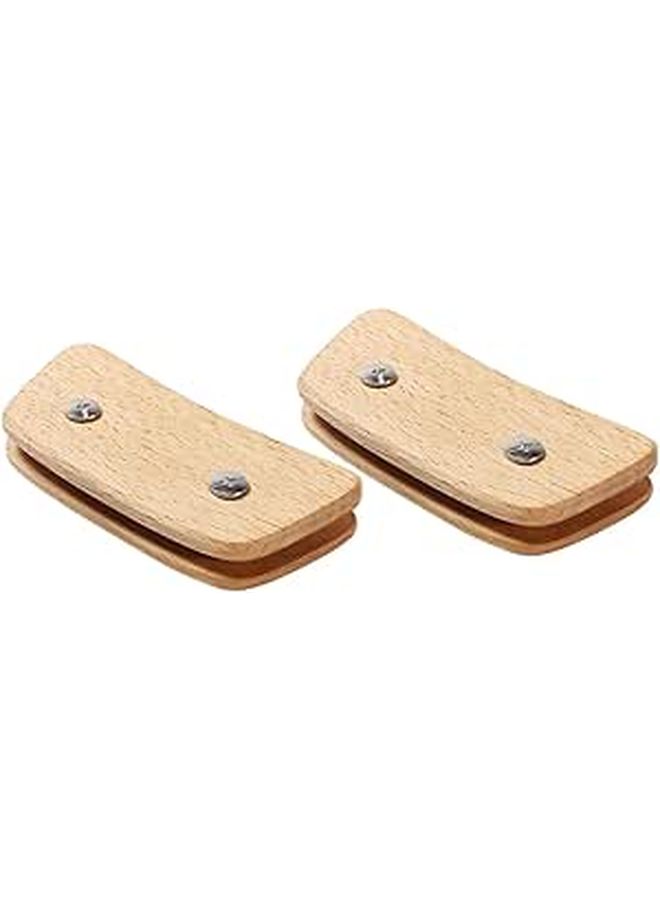 Heat Resistant Wooden Pan Handle Covers 29cm For BBQs And Camping - Image 1