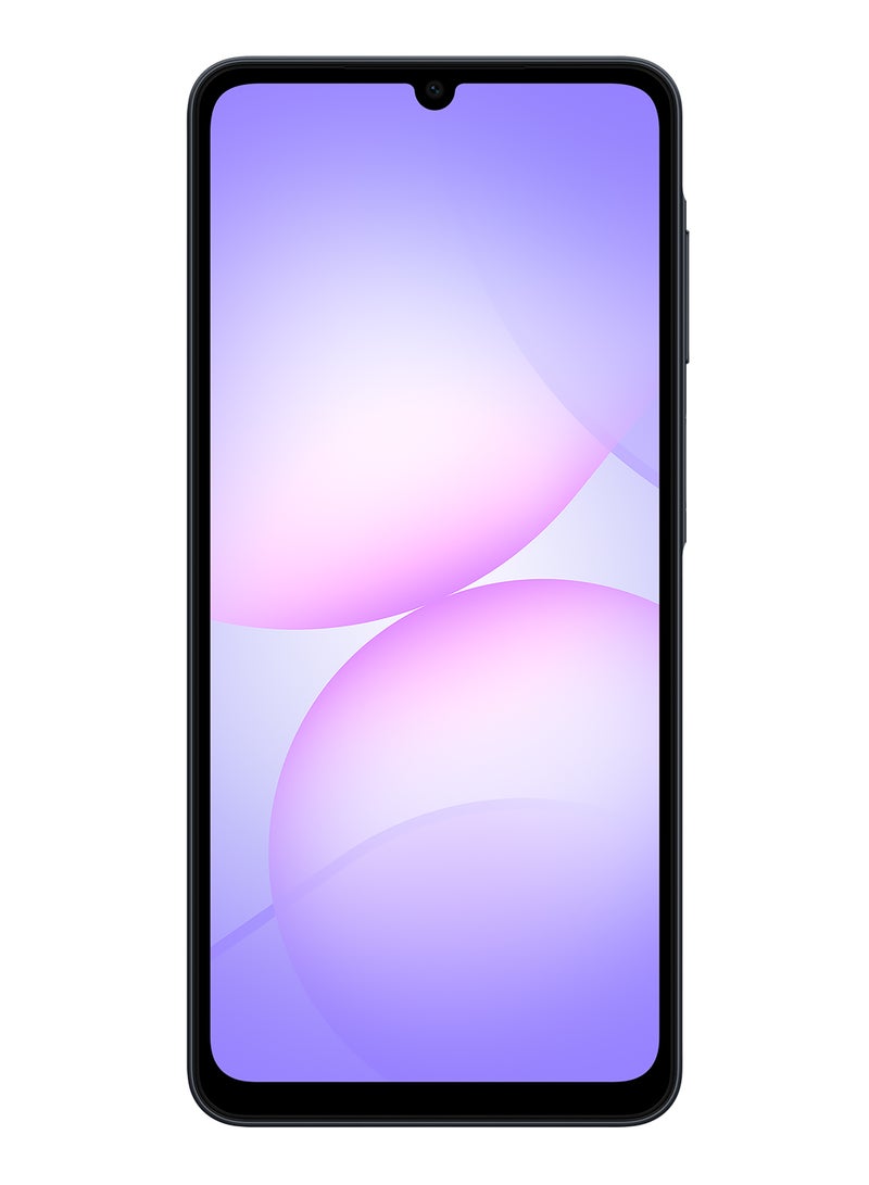 Samsung Galaxy A07 Dual SIM Black 4GB RAM 128GB LTE with Adapter (in box) - Middle East Version - Image 2