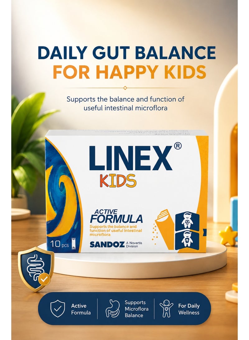LINEX KIDS 100MG SACHET 10S (PACK OF 4) - Image 2