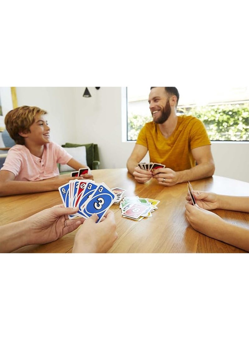 يالونج لعبة . ​ الأطفال والكبار والعائلات ليلة ضخمة أونو سوليتير ، 2-10 شخص سوبر سوليتير ، بطاقة خارجية متعددة للتخصيص - Image 5