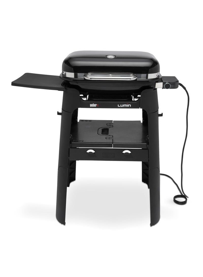 Weber Lumin Blk W/Stand - Image 1