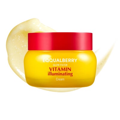 eqqualberry Vitamin Illuminating Cream 50ml – Brightening & Hydrating Face Cream for Even Skin Tone, Anti