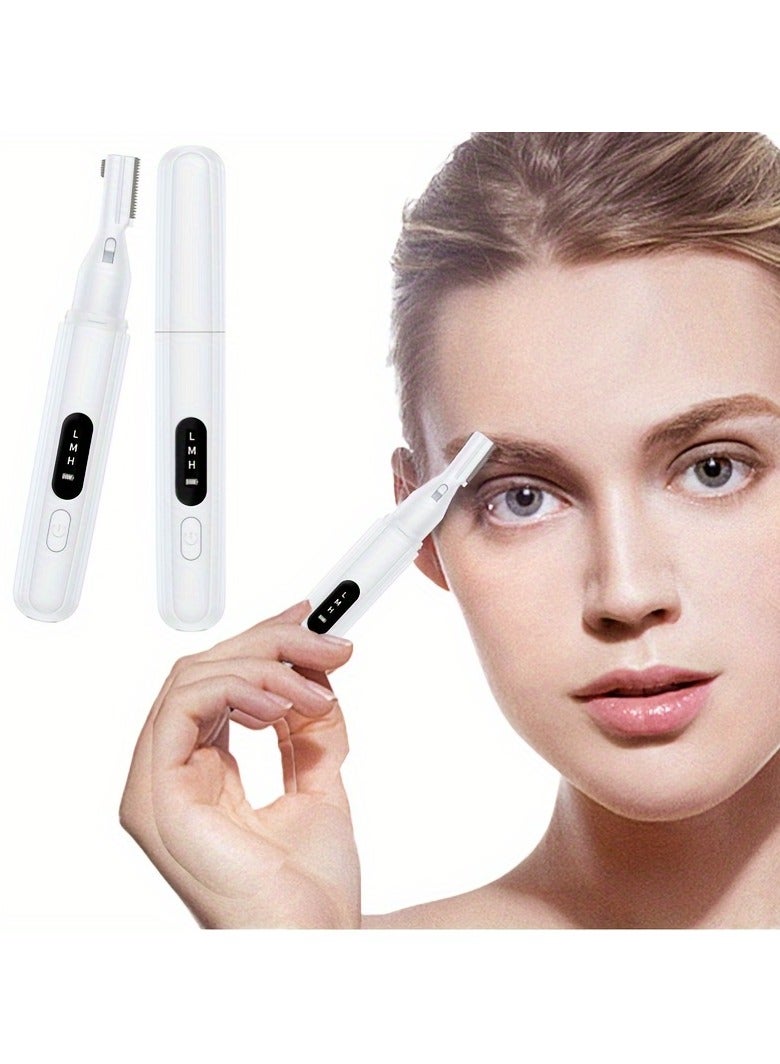 EVEREEN USB Rechargeable Electric Eyebrow Trimmer - Precision Facial Hair Remover for Men & Women, 180mAh Lithium Battery - Image 4
