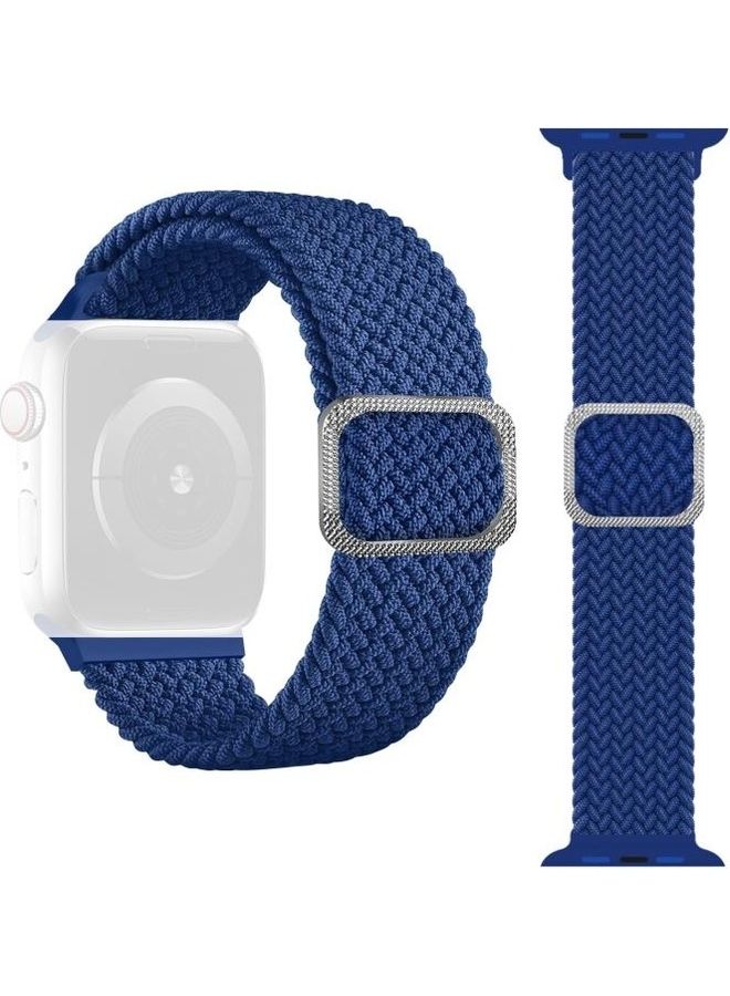 NIBEMINENT Replacement Watchband For Apple Watch Blue - Image 1