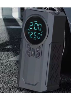 EzzySo Portable Cordless Car Battery Emergency Care Starter Air Pump Power Bank, Tire Air Pump, Air Compressor To Easily Inflate Tires, LED Display, With Flashlight, Mobile Power Supply, Large Capacity Storage  - Image 5