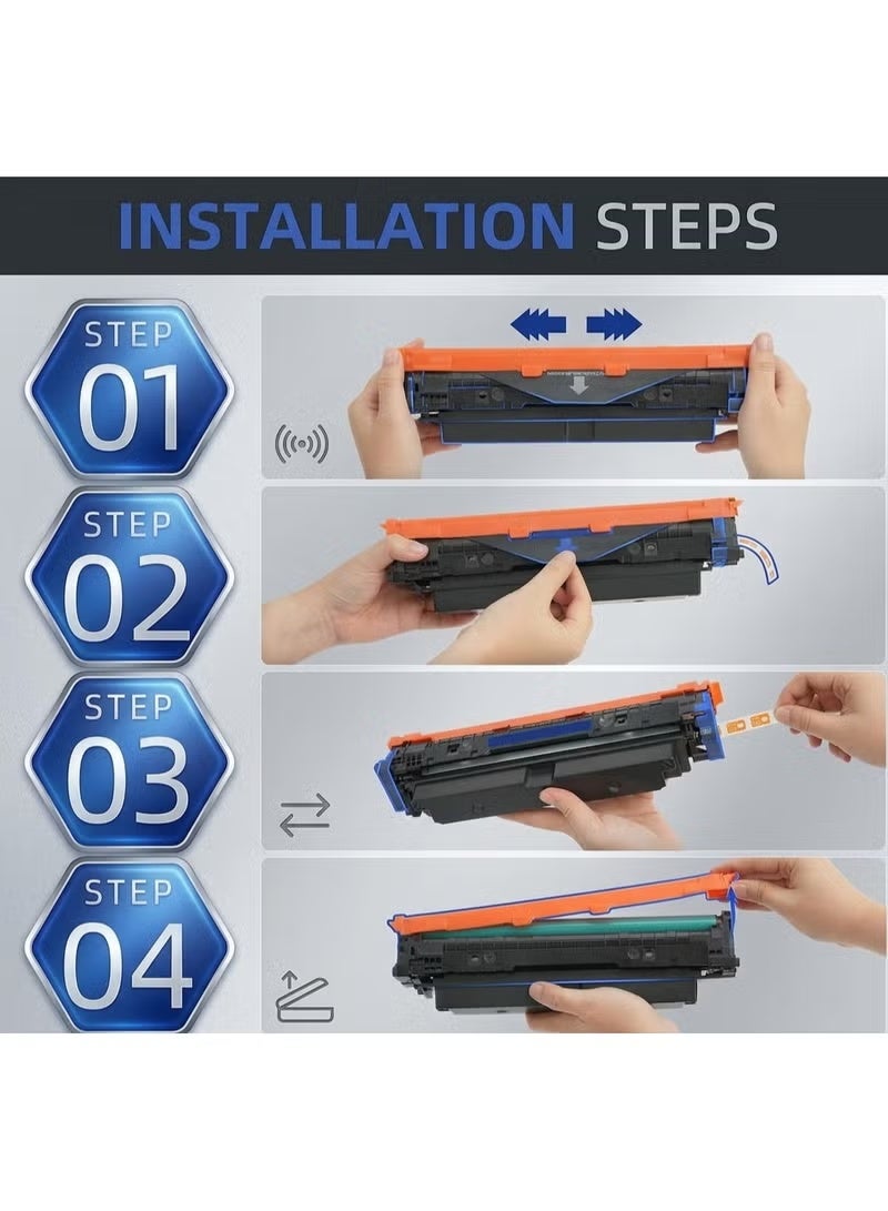 APLUS A Plus Compatible 069/069H Black Toner Cartridge with Chip for Canon Printers - Image 3
