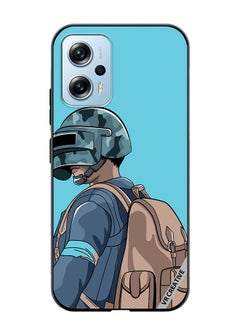 VR CREATIVE Protective Case Cover For Xiaomi Poco X4 GT Helmet And In Military Uniform Design Multicolour  - Image 1