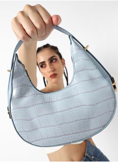 Haute Sauce Azure Textured Sky Blue Mini Bag  - Image 5